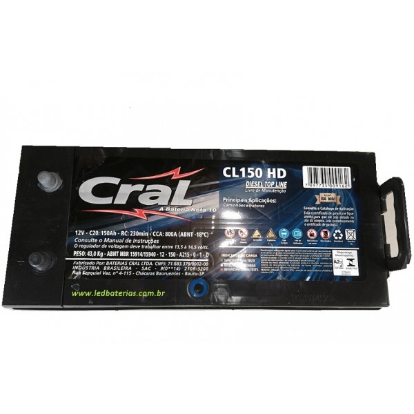 Bateria Cral Preço em Itapuí - Cral Baterias